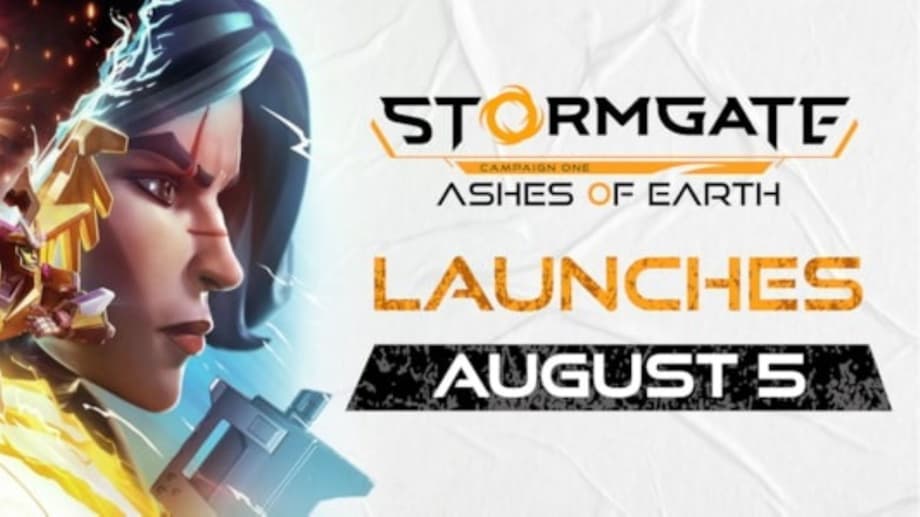 STORMGATE: ASHES OF EARTH Campaign Launches August 5th With Star-Studded Cast And New RTS Innovations