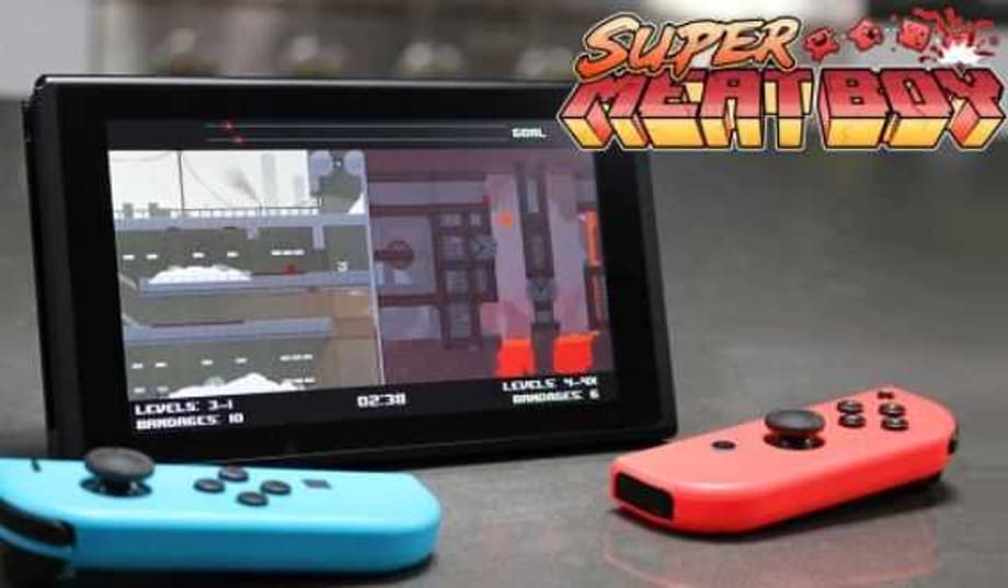 SUPER MEAT BOY Coming To Nintendo Switch Next Month With New &quot;Race&quot; Mode