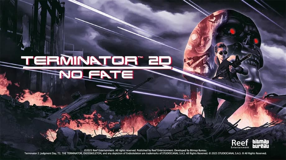 TERMINATOR 2D: NO FATE Reimagines The Classic Action Film As An Arcade Side-Scrolling Shooter