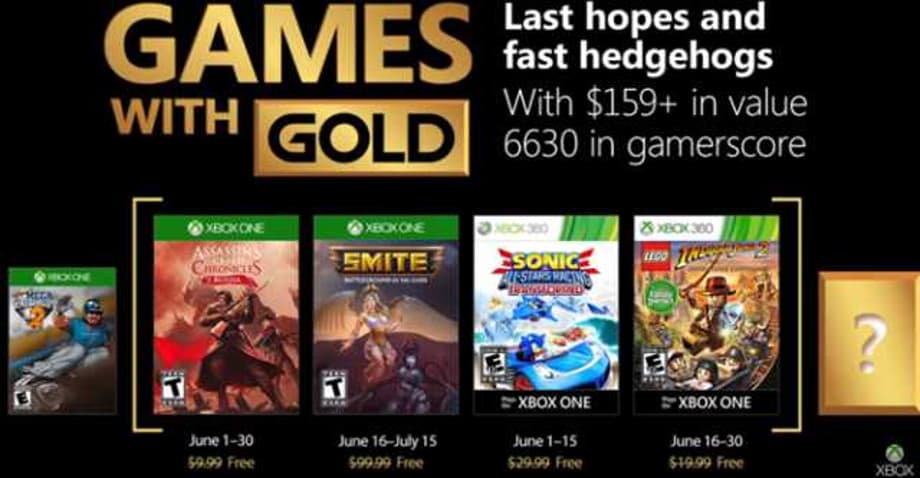 XBOX GAMES WITH GOLD For June 2018: ASSASSIN'S CREED CHRONICLES: RUSSIA And More Announced