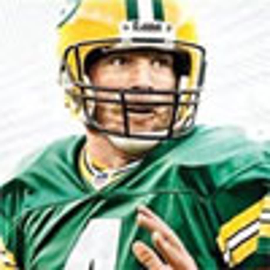 Brett Favre Featured As Madden NFL 09 Cover Athlete