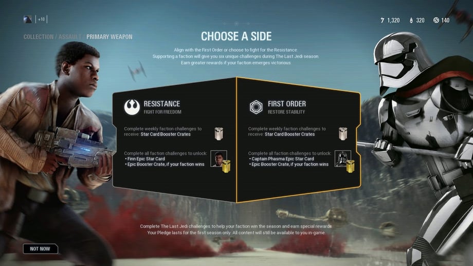 STAR WARS BATTLEFRONT II: The Last Jedi Gets An Epic Trailer In Advance of Today's DLC Launch