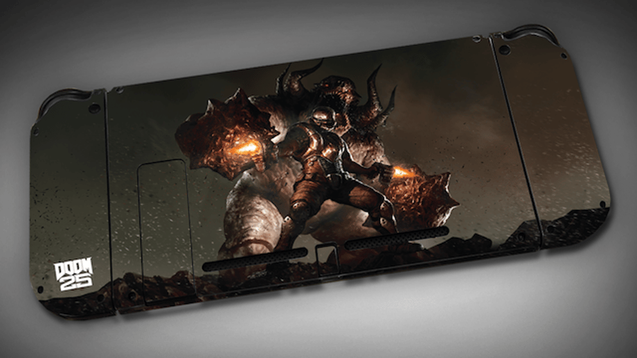 Custom DOOM 3 Nintendo Switch Is One Of This Month's "Slayers Club" Giveaways