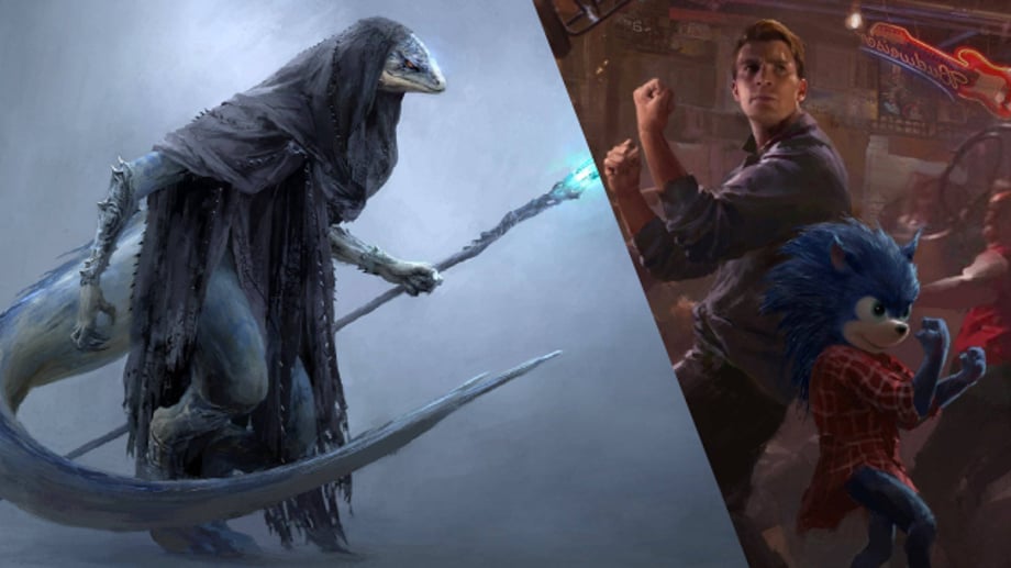 SONIC THE HEDGEHOG Movie Concept Art Features Chris Evans & An Eerie Alternate Villain