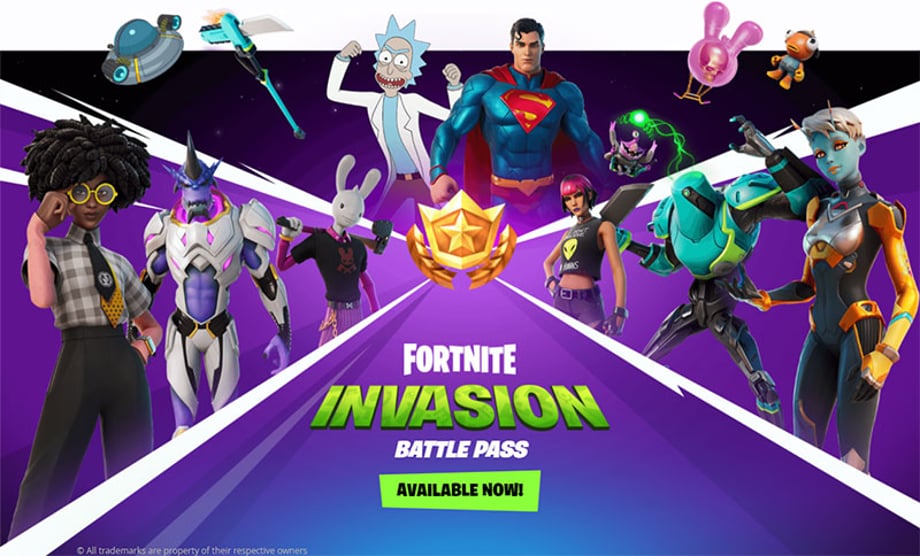 Fortnite-Invastion-Battle-Pass-Screen