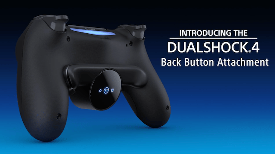 Sony Has Announced The Back Button Attachment For The DUALSHOCK 4 Controller; Releases In January