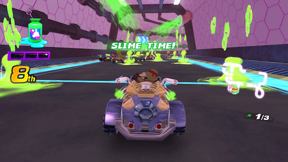 NICKELODEON KART RACERS Gets New, And Slimy, Gameplay Trailer