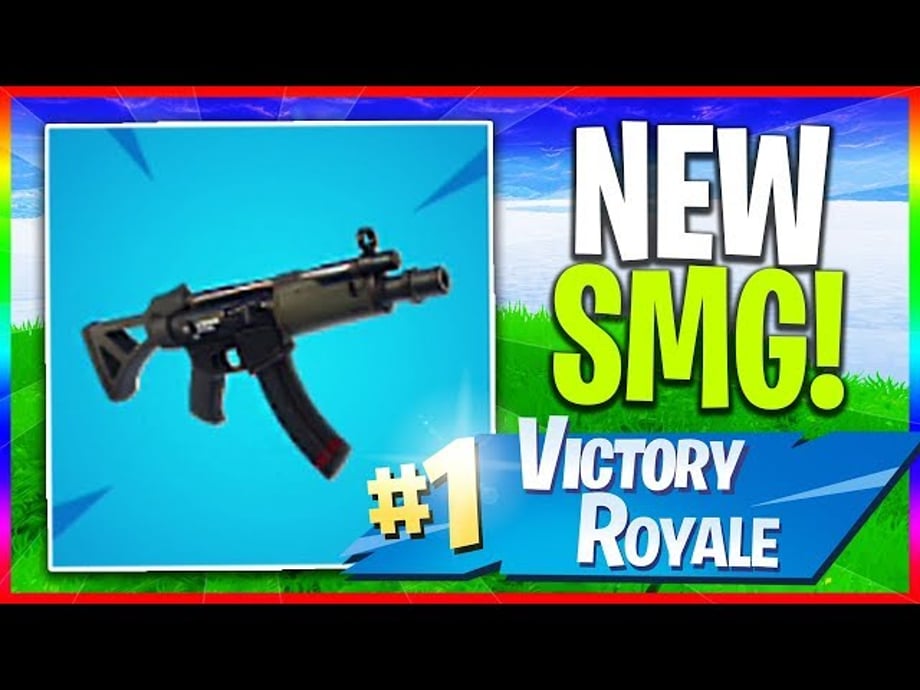 A New Submachine Gun Has Been Added To FORTNITE BATTLE ROYALE