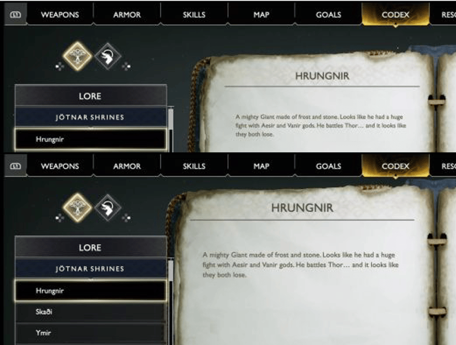 GOW TEXTSIZE