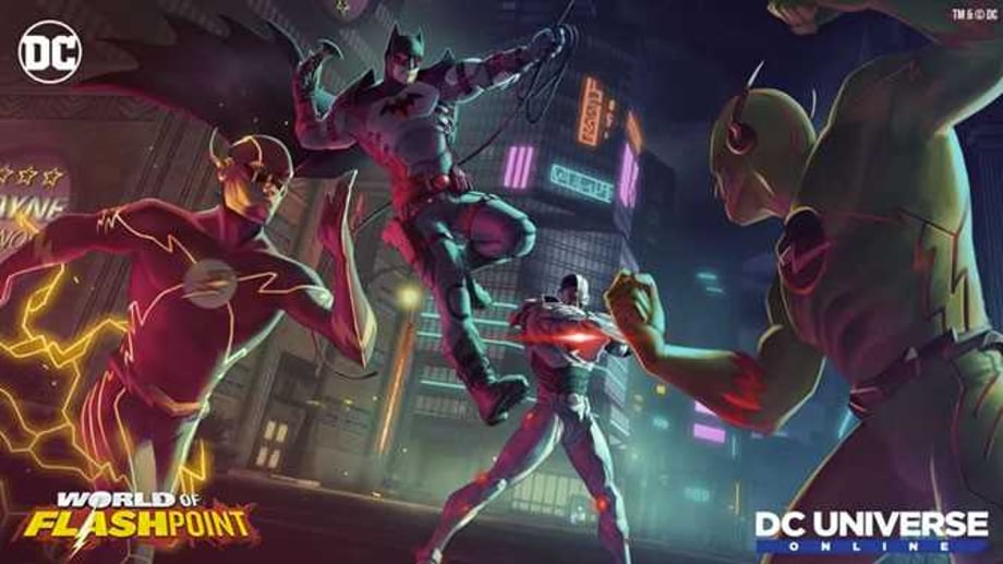 DC UNIVERSE ONLINE "World Of Flashpoint" Free Expansion Arrives April 15