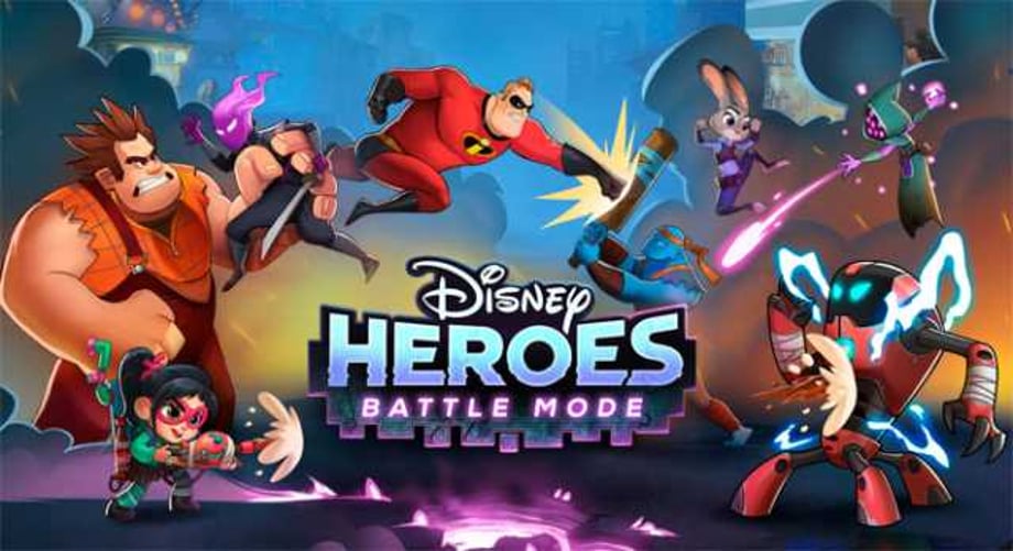 DISNEY HEROES: BATTLE MODE Unites Disney And Pixar Characters In New Mobile RPG