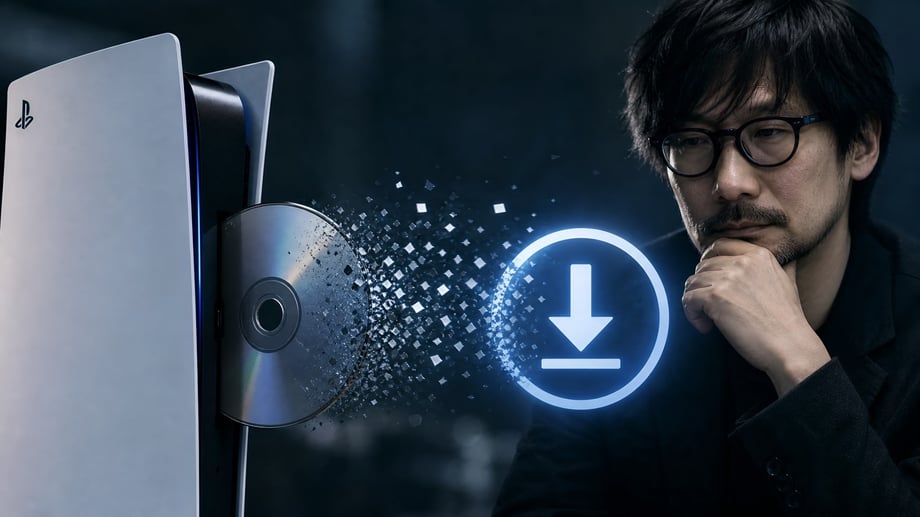 Even Kojima Is Sad About PlayStation Discs Dying, And Sony May Have Just Blinked