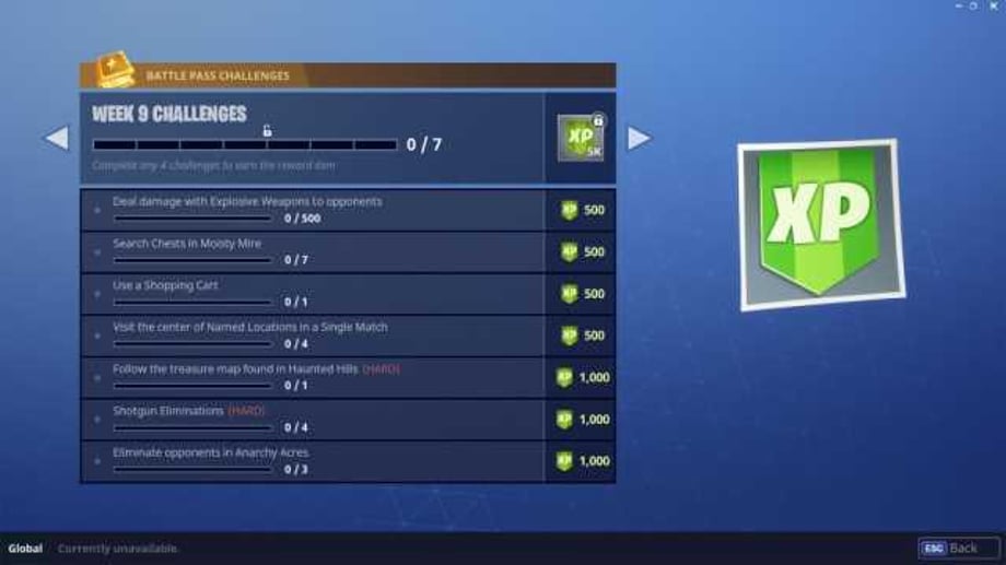 FORTNITE BATTLE ROYALE Season 4, Week 9 Challenges Now Live; Here's How To Complete Them