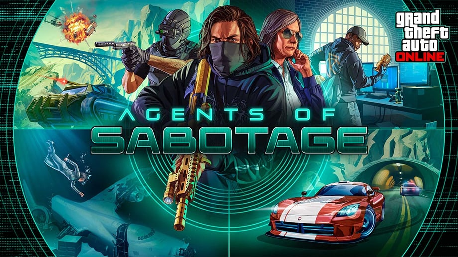 GTA ONLINE Expansion "Agents Of Sabotage" Arrives Next Week; New Trailer And Details Revealed