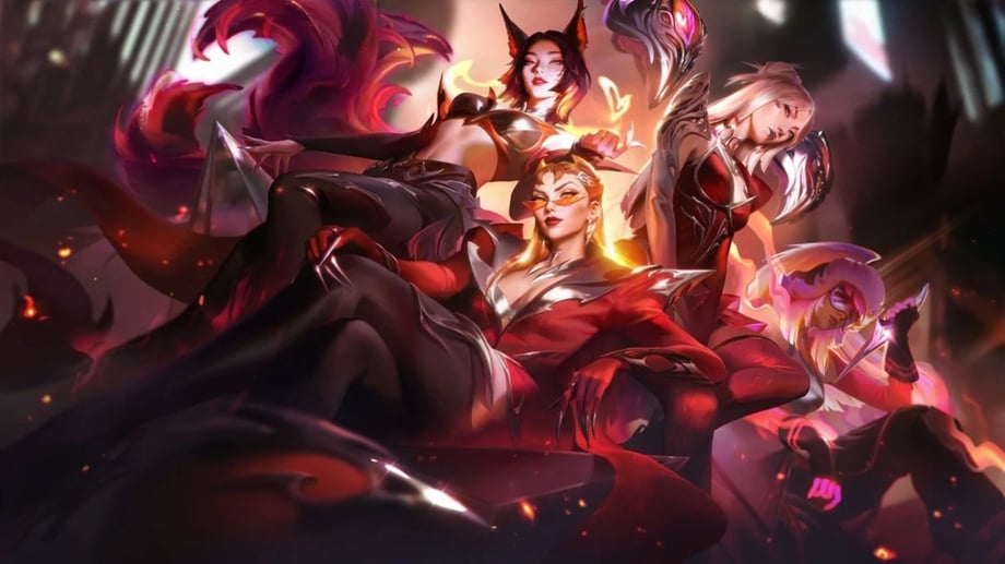 League Of Legends Reveals K/DA Firestarter Skins, Including Two Mythic Variants For Akali And Evelynn