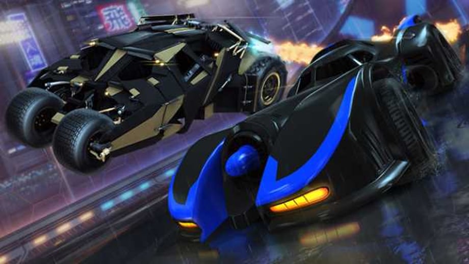 ROCKET LEAGUE DLC Adds DC Super Hero Themed Cosmetic Items And Two New Batmobiles