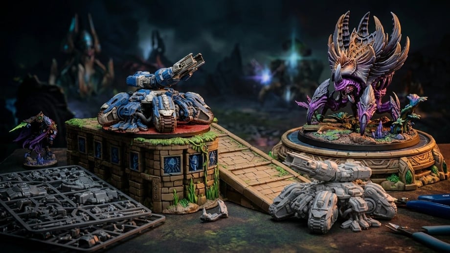 StarCraft: Tabletop Miniatures Game Reveals Its Second Wave While The First Has Yet To Reach Customers