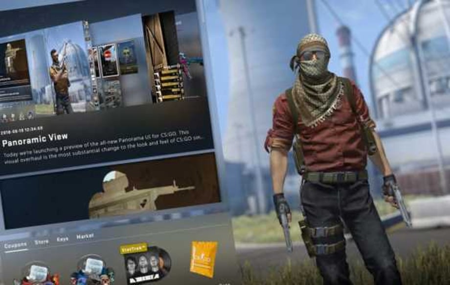 The New Panorama UI For CS:GO Is Now Available In The Beta