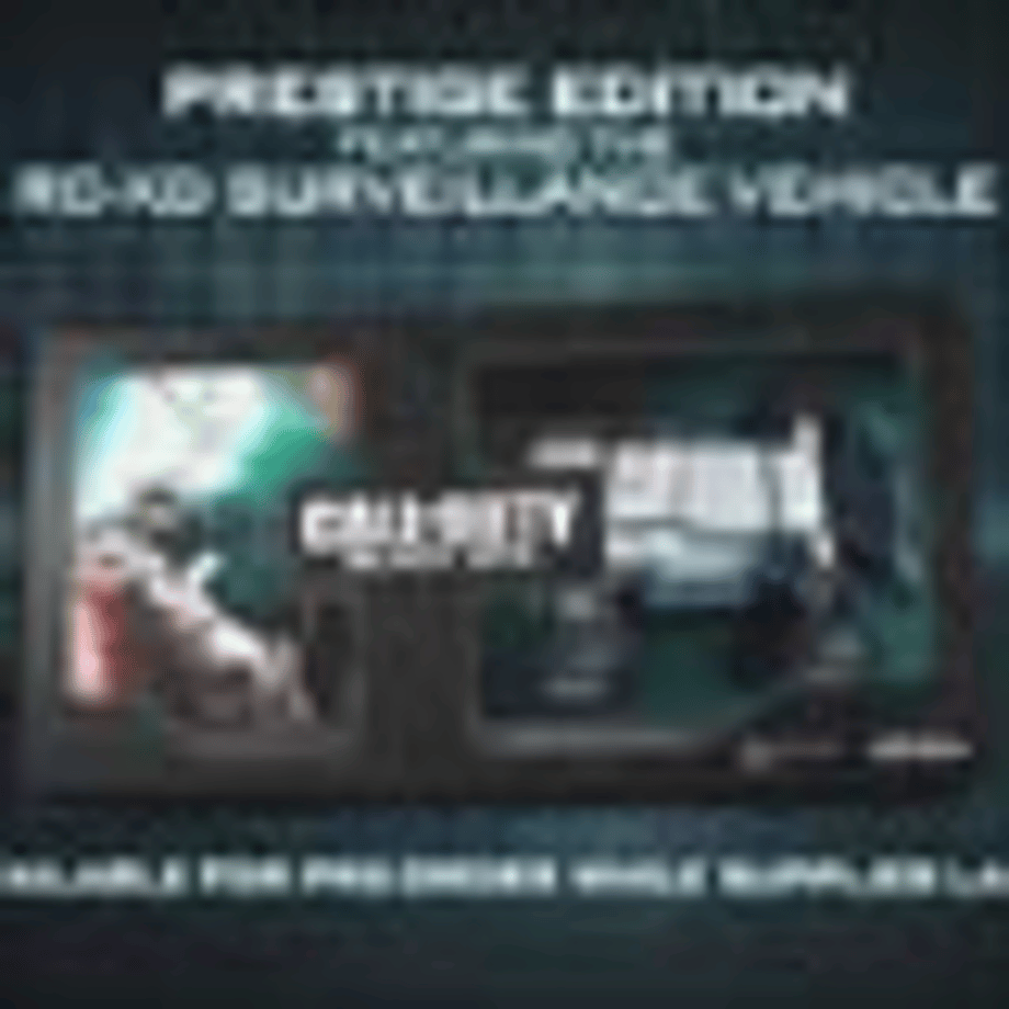 Call of Duty: Black Ops Hardened & Prestige Editions Revealed