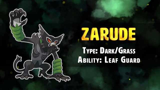 SPOILERS! - New Mythical Pokemon Zarude, the Rogue Monkey Pokémon in  Pokemon sword&shield