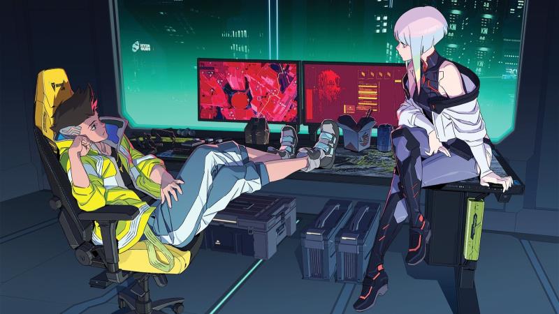 Wallpaper : Cyberpunk edgerunners, 4k, Anime screenshot, anime