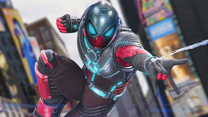 miles morales spider-man 12 biomechanical suit marvel's spider