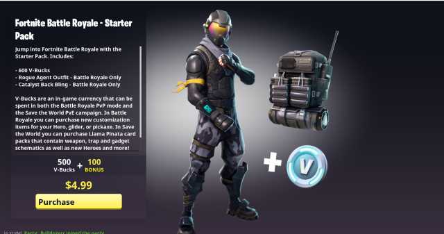 fortnite battle royale starter pack for playstation and rogue agent outfit leaked release date - new fortnite outfits leaked