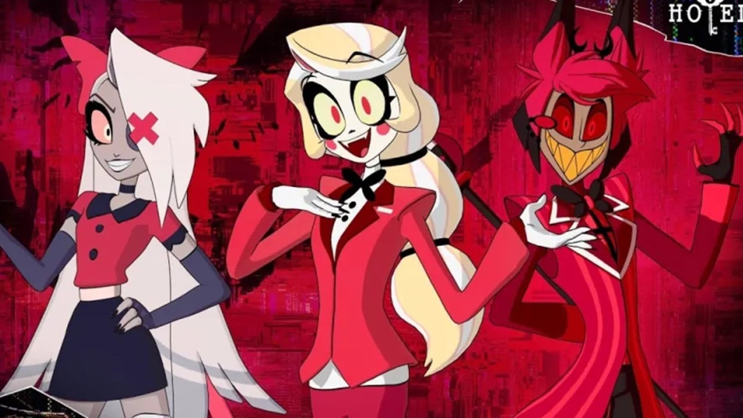 Astor Buttons Fortnite Checks Into The Hazbin Hotel With Charlie, Alastor, And Vaggie ...