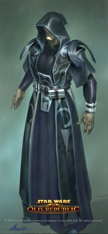 Sith in black robes