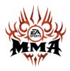 EA Sports MMA Logo (white)