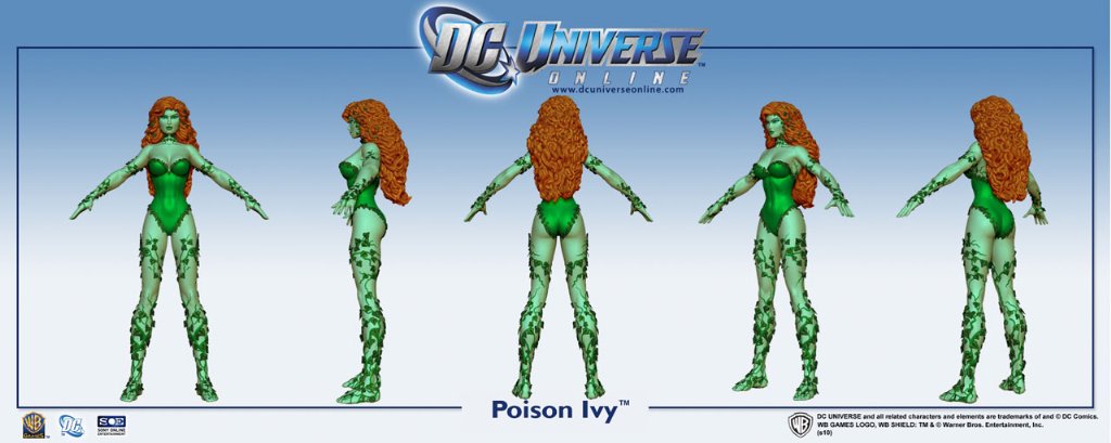 Poison Ivy Render DCUO