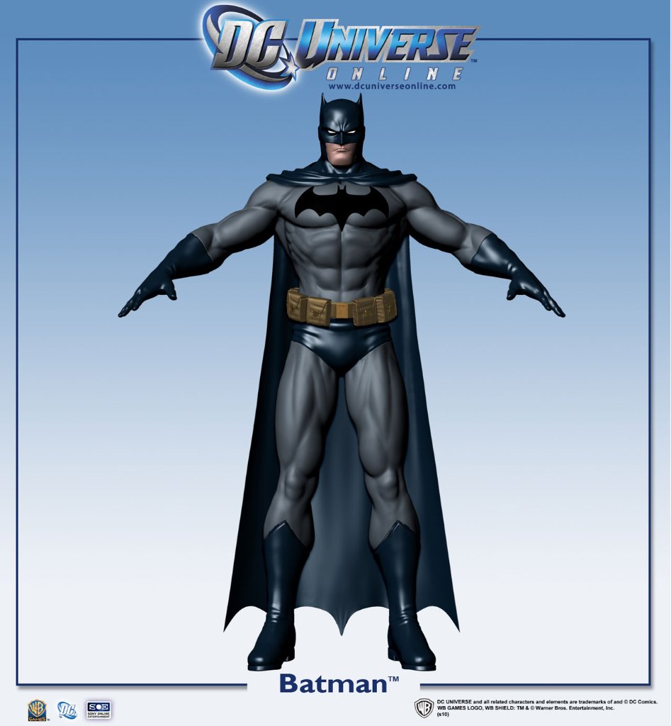 DC Universe Online Batman Render 4 Pictures - DC Universe Online Batman ...
