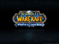 Official WoW - Wrath of the Witch King Wallpaper: Logo