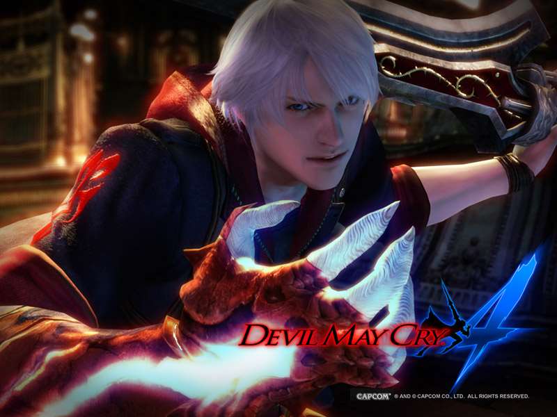 Official Devil May Cry 4 Wallpaper 4 (800 x 600)