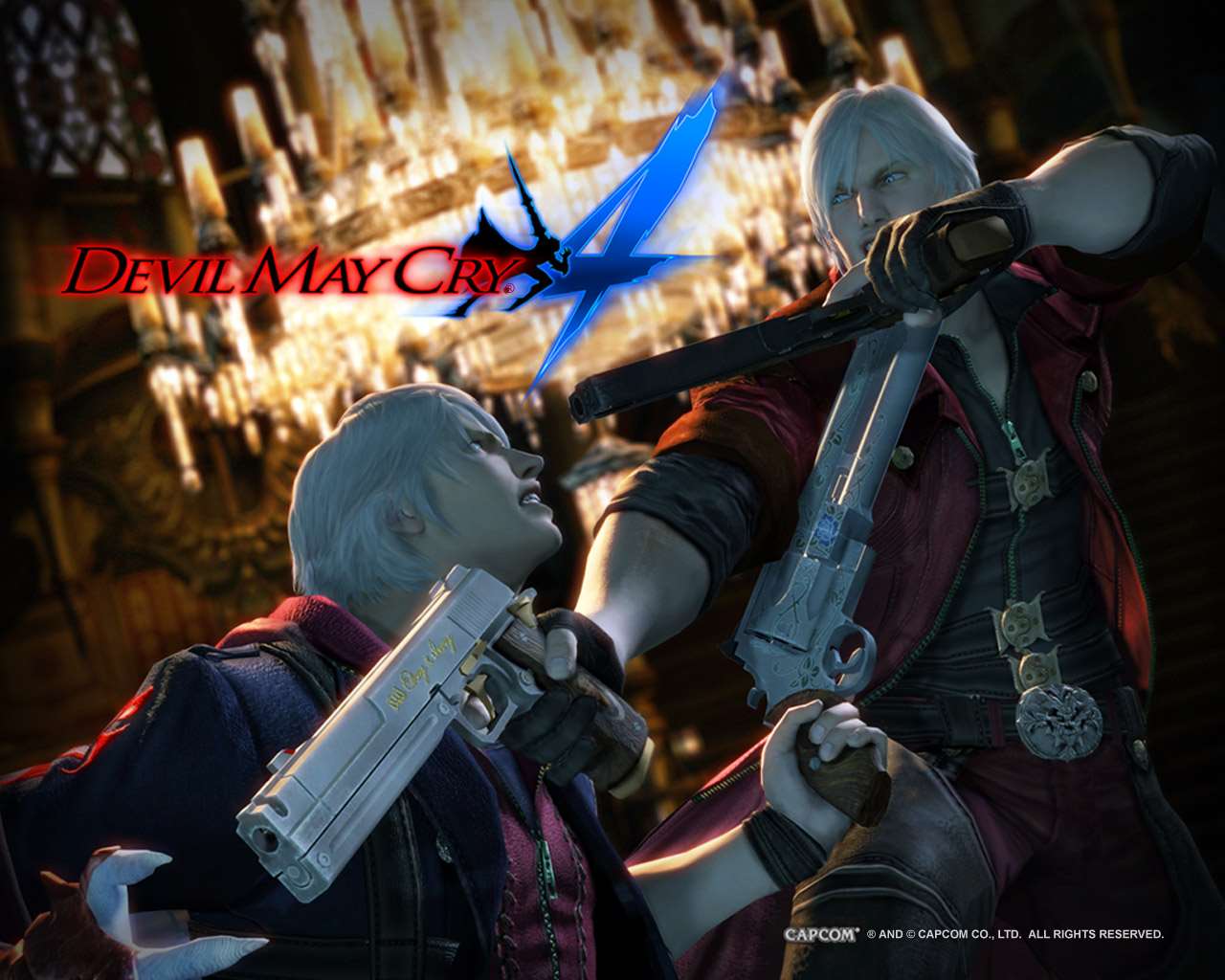 Official Devil May Cry 4 Wallpaper 6 (1280 x 1024)