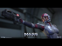 Official Mass Effect Ashley Wallpaper