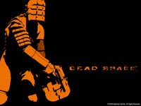 Official Dead Space Wallpaper - Orange