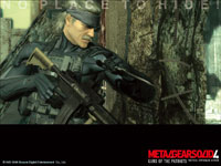 Official MGS4 Wallpaper 2