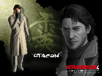 Official MGS4 Otacon Wallpaper