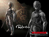 Official MGS4 Raiden Wallpaper