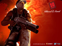 Official 50 Cent Blood on the Sand Wallpaper 1