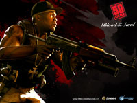 Official 50 Cent Blood on the Sand Wallpaper 4