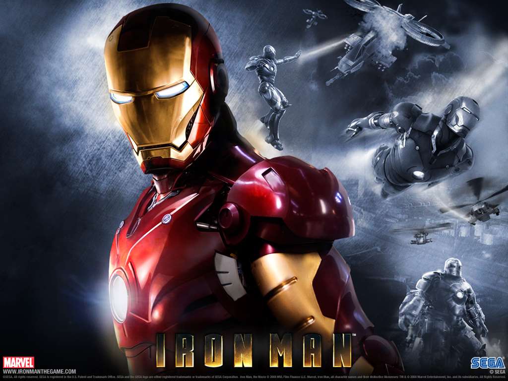 Iron Man Official Iron Man Video Game Wallpaper Wallpaper - Iron Man  Official Iron Man Video Game Wallpaper Backgrounds (1024 x 768)