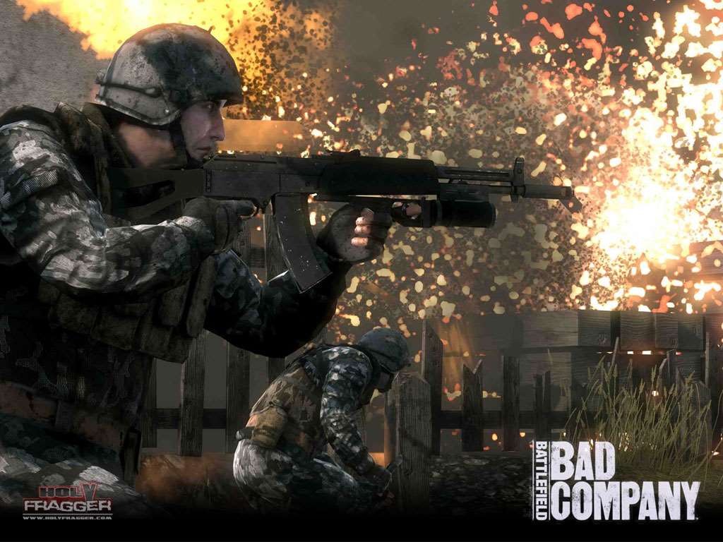 HolyFragger.com Battlefield: Bad Company Wallpaper 2 (1024 x 768)