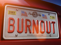 Burnout Paradise Wallpaper - License Plate