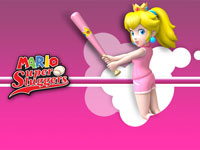 Mario Super Sluggesr Wallpaper - Peach