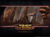 Official Star Wars: The Old Republic Wallpaper - A Lone Ship