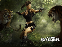 Official Tomb Raider: Underworld Wallpaper - Tigers