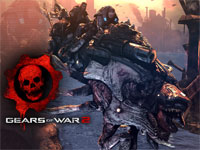 HolyFragger.com Gears of War 2 Wallpaper 12 - Reaver Ride