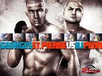 UFC 2009 Undisputed Wallpaper - GSP & BJ Penn